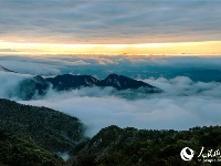 麻城龟峰山晨雾 似天上人间