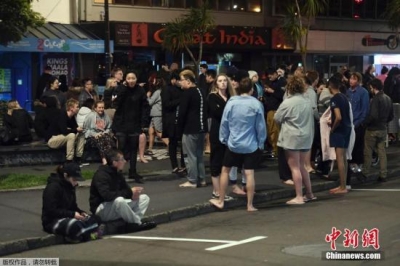  新西兰午夜强震已致2人遇难 一名中国公民受伤　