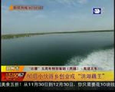80后小伙返乡创业成“洪湖藕王”