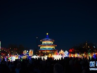 中国彩灯艺术节在美国菲尼克斯开幕 
