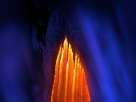 摄影师拍基拉韦厄火山岩浆流入海震撼画面