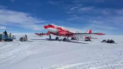 中国的这架飞机厉害了！征服“冰盖之巅” 刷新南极航空史