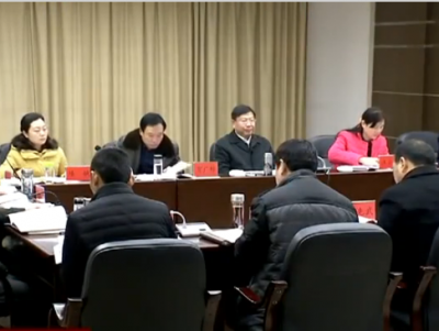 杨智参加并指导洪湖市委常委班子民主生活会