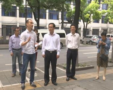 吴朝安调研督办省级文明城市创建工作