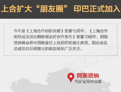 一图 | 印度和巴基斯坦正式加入“上合” 意味着什么？ 