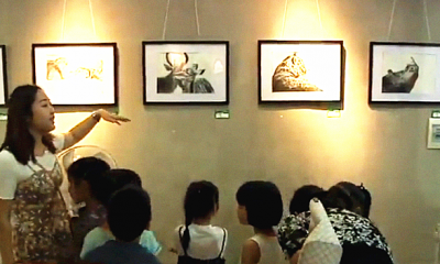 荆州市少儿艺术展开展 本次展览将持续到6月18日
