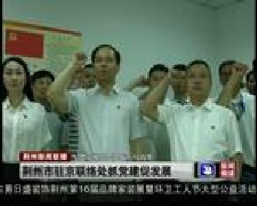 荆州市驻京联络处抓党建促发展