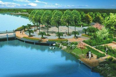 荆襄河公园二期工程有序推进 本月底有望完工开园