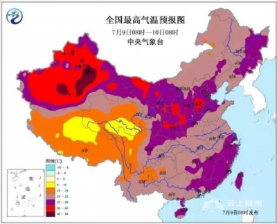 热到窒息！这些地方气温超过40℃！看完这份“火炉”榜，很多城市表示不服！