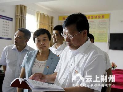 杨智到洪湖调研督导全面从严治党主体责任落实工作