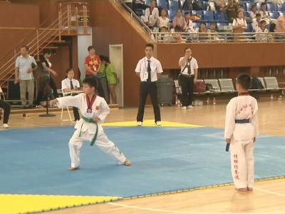 全国青少年宫青少年跆拳道比赛在荆州举行