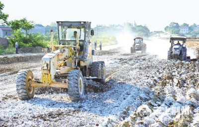 荆州318国道改造项目预计明年10月具备通车条件