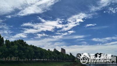 今年1月至7月荆州空气优良天数157天 比去年多4天