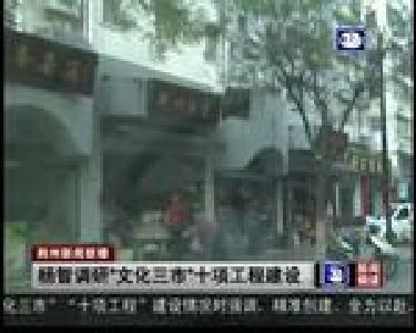 杨智调研“文化三市”十项工程建设