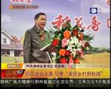 稻田迷宫大赛 引爆“美丽乡村荆秋游”