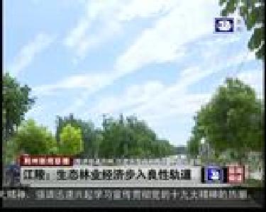 江陵：生态林业经济步入良性轨道