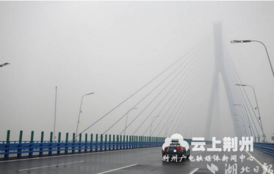长江上最宽的大桥武汉沌口大桥建成通车