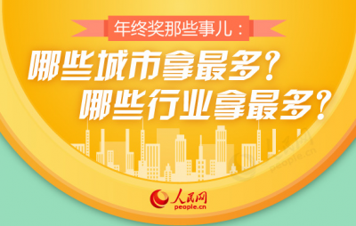 年终奖那些事儿：哪些城市拿最多？哪些行业拿最多？