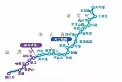 2018湖北政府工作报告点名了这些铁路 经过你家吗？