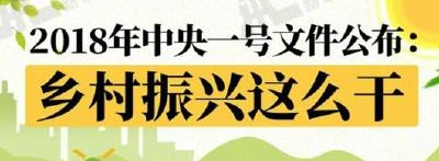 2018年中央一号文件公布 全面部署实施乡村振兴战略