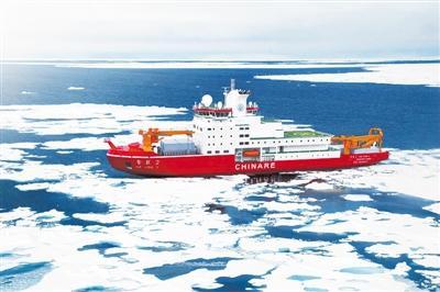 中国自主建造首艘科考破冰船“雪龙2”号明年出征极地