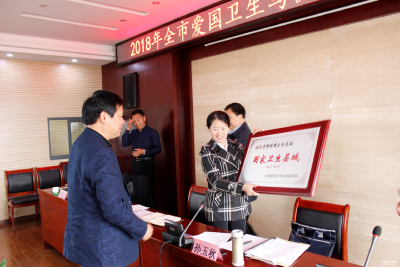 2018年全市爱国卫生与健康荆州工作会召开