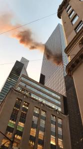 纽约曼哈顿特朗普大厦发生火灾，已致1死4伤