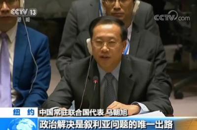 安理会紧急讨论美英法对叙动武 俄代表：“这是流氓行为！”