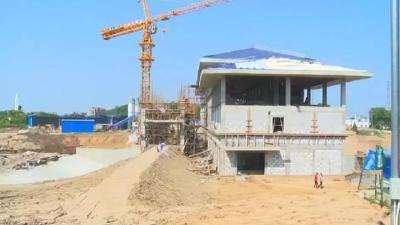 积极应对汛期 监利县重建全省最大二级排涝泵站！