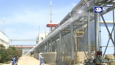 荆州开发区重点企业开展危化品泄露疏散应急演练