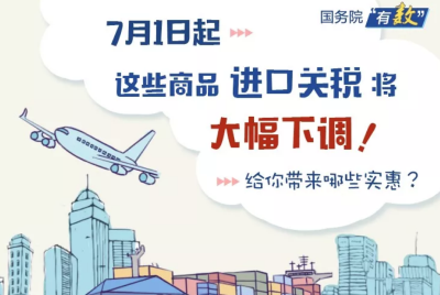 一大波进口商品降关税了！看看有没有你喜欢的 