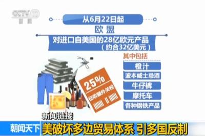 美国四处挑起经贸摩擦 40多个WTO成员集体“炮轰”！