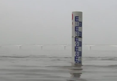长江沙市水位10日上涨超过3米 逼近设防水位