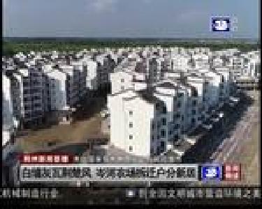 白墙灰瓦荆楚风 岑河农场拆迁户分新居