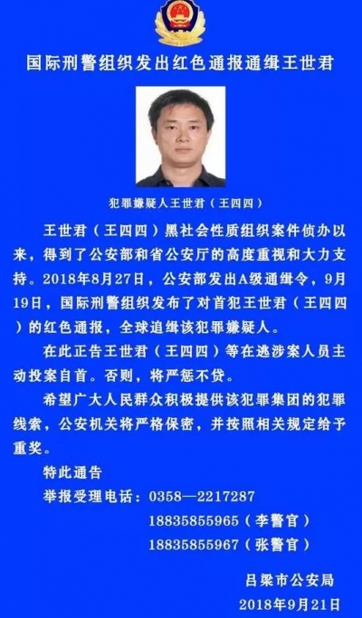 红色通缉令！看到此人报警，国际刑警全球追捕这个涉黑头目