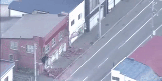 日本北海道发生强震 多人受伤