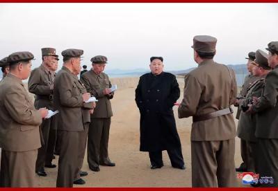 新动作，金正恩指导新研发尖端武器试验
