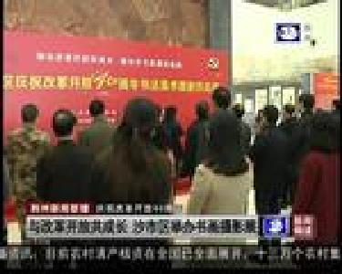 与改革开放共成长 沙市区举办书画摄影展