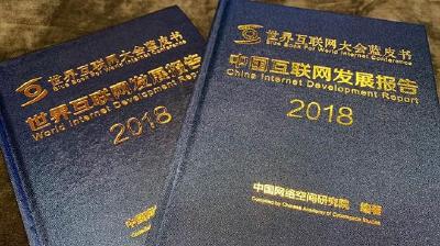 《中国互联网发展报告2018》蓝皮书在互联网大会上正式发布