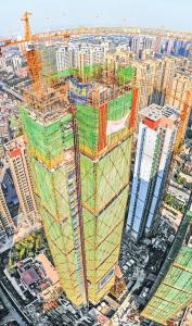 超141米！荆州建筑冲上新高度 又一摩天大楼封顶 