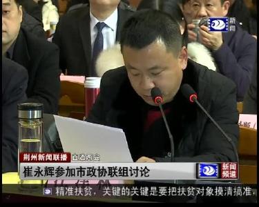 崔永辉参加市政协联组讨论