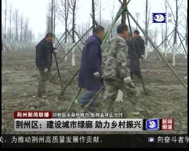 荆州区：建设城市绿廊 助力乡村振兴