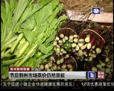 短消息：节后荆州市场菜价仍然坚挺