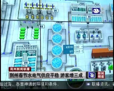 荆州春节水电气供应平稳 游客增三成