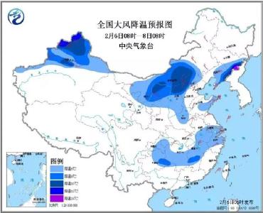 冷空气拜年降10℃！湖北雨雪多气温降伴有大风 