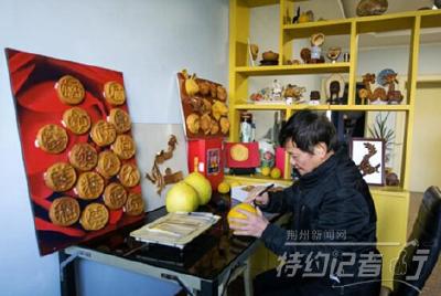 特约记者行：一枝独秀的“非遗”作品柚塑
