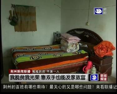 我脱贫我光荣 靠双手也能发家致富