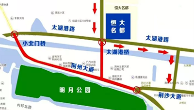 3月14日起，前往荆州火车站的这条路将封闭施工近半年，注意绕行！