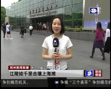 江陵娃千里击壤上海滩