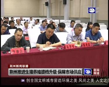 荆州推进生猪养殖提档升级 保障市场供应